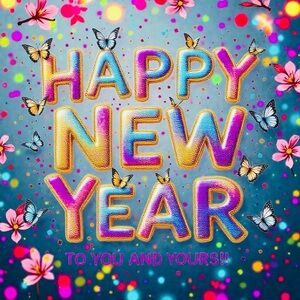 ❣️🦋🎉✨HAPPY NEW YEAR✨🎉🦋❣️